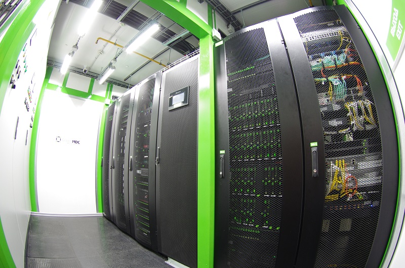 МЦОД GreenMDC TelecomOutdoor NGm – вид изнутри МЦОД GreenMDC TelecomOutdoor NGm – вид изнутри