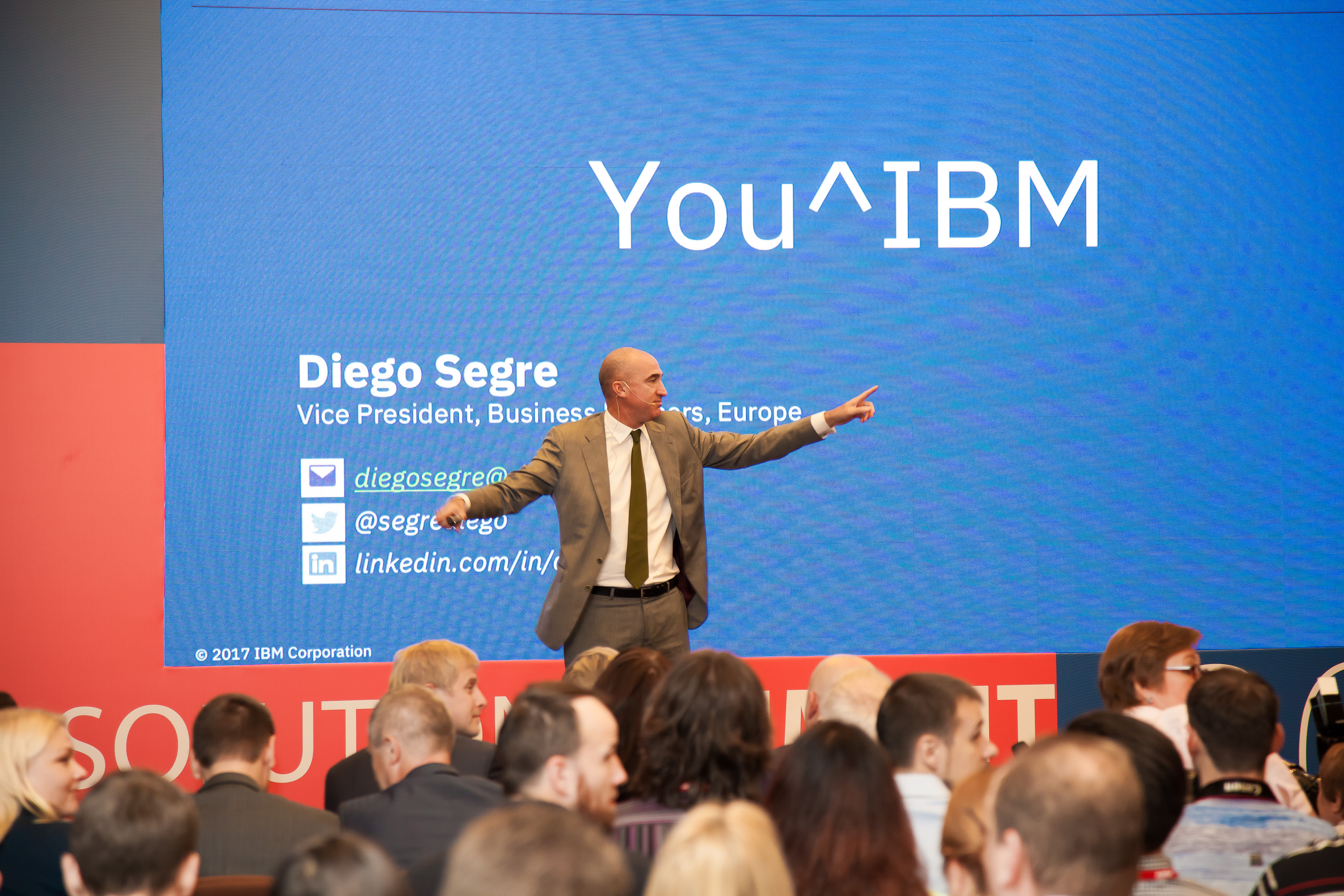 Диего Сегре, вице-президент и деловой партнер IBM Global Диего Сегре, вице-президент и деловой партнер IBM Global
