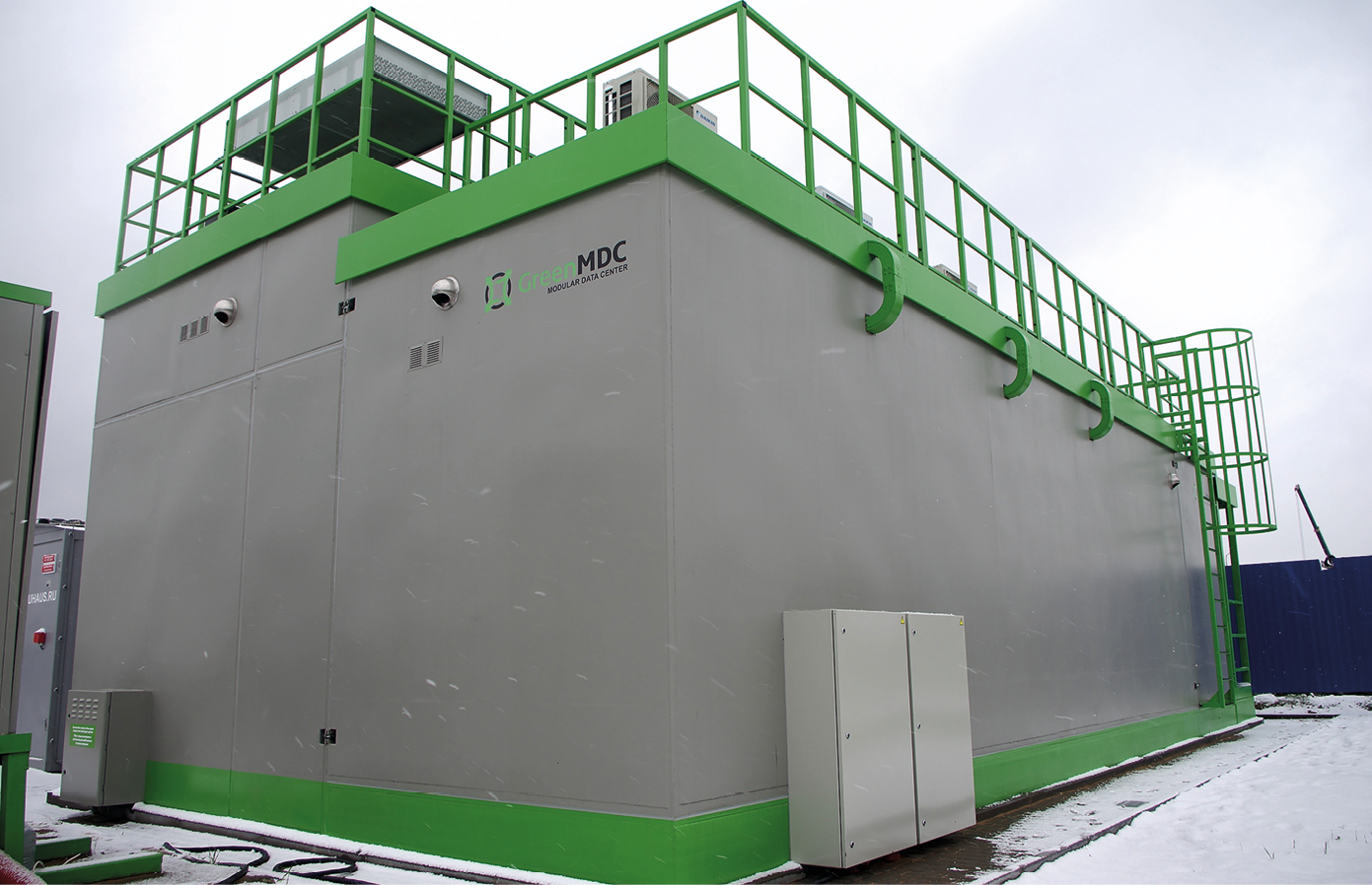 Модульный ЦОД GreenMDC Модульный ЦОД GreenMDC